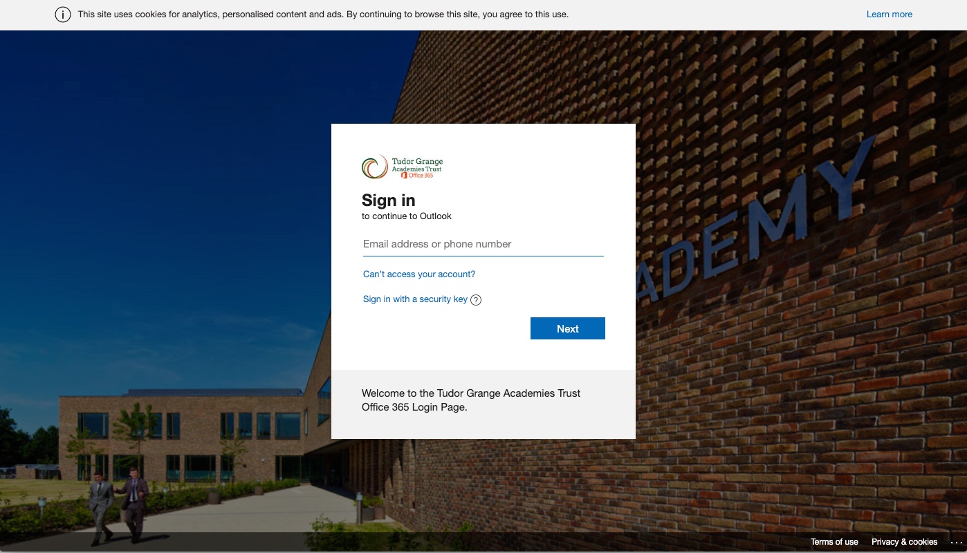 How to access your school email